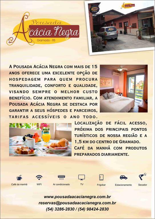 Pousada Acacia Negra Gramado Exteriör bild